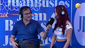 La Primera Vez Introvertida De Nicolane Escobar Con Un Compañero Sorprendentemente Grande En El Podcast De Juan Bustos