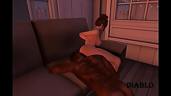 Upplev Det Bästa Av Second Life'S Animerade Sexscener